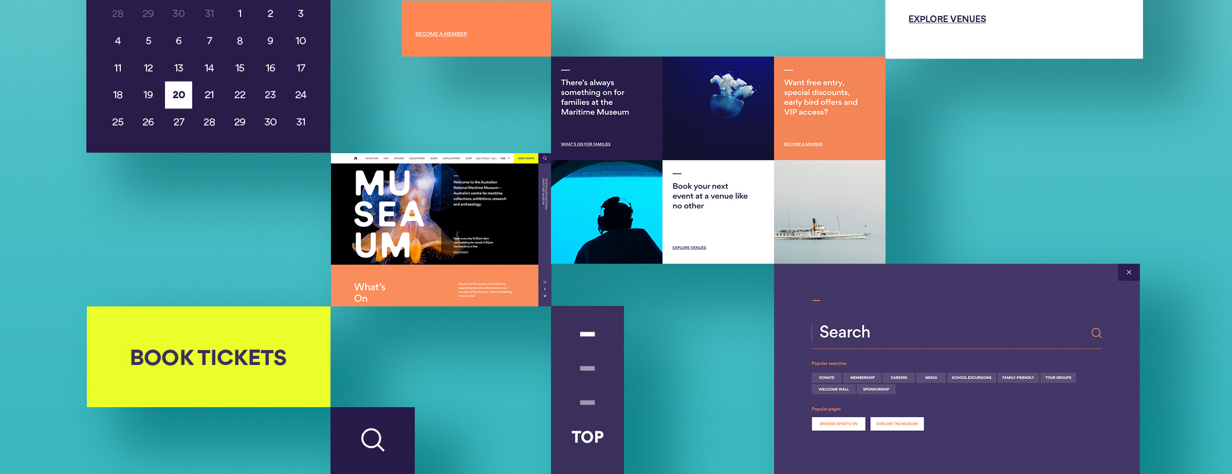 Australian Maritime Foyer Screen