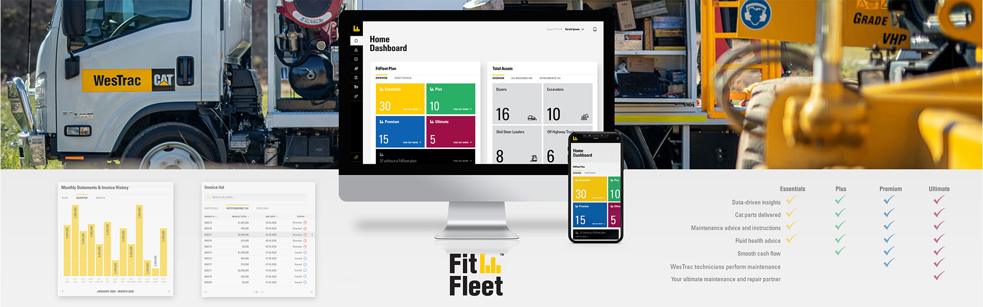 WesTrac Fit Fleet Portal